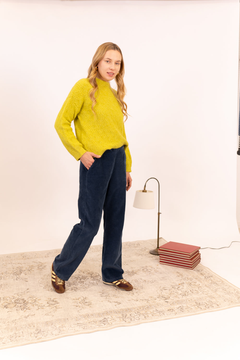 PANTALÓN RECTO PANA ALGODON