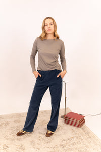 PANTALÓN RECTO PANA ALGODON