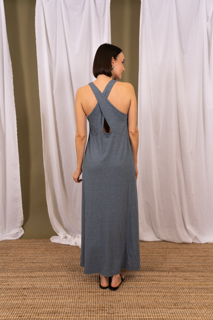 VESTIDO MAXI TIRANTES