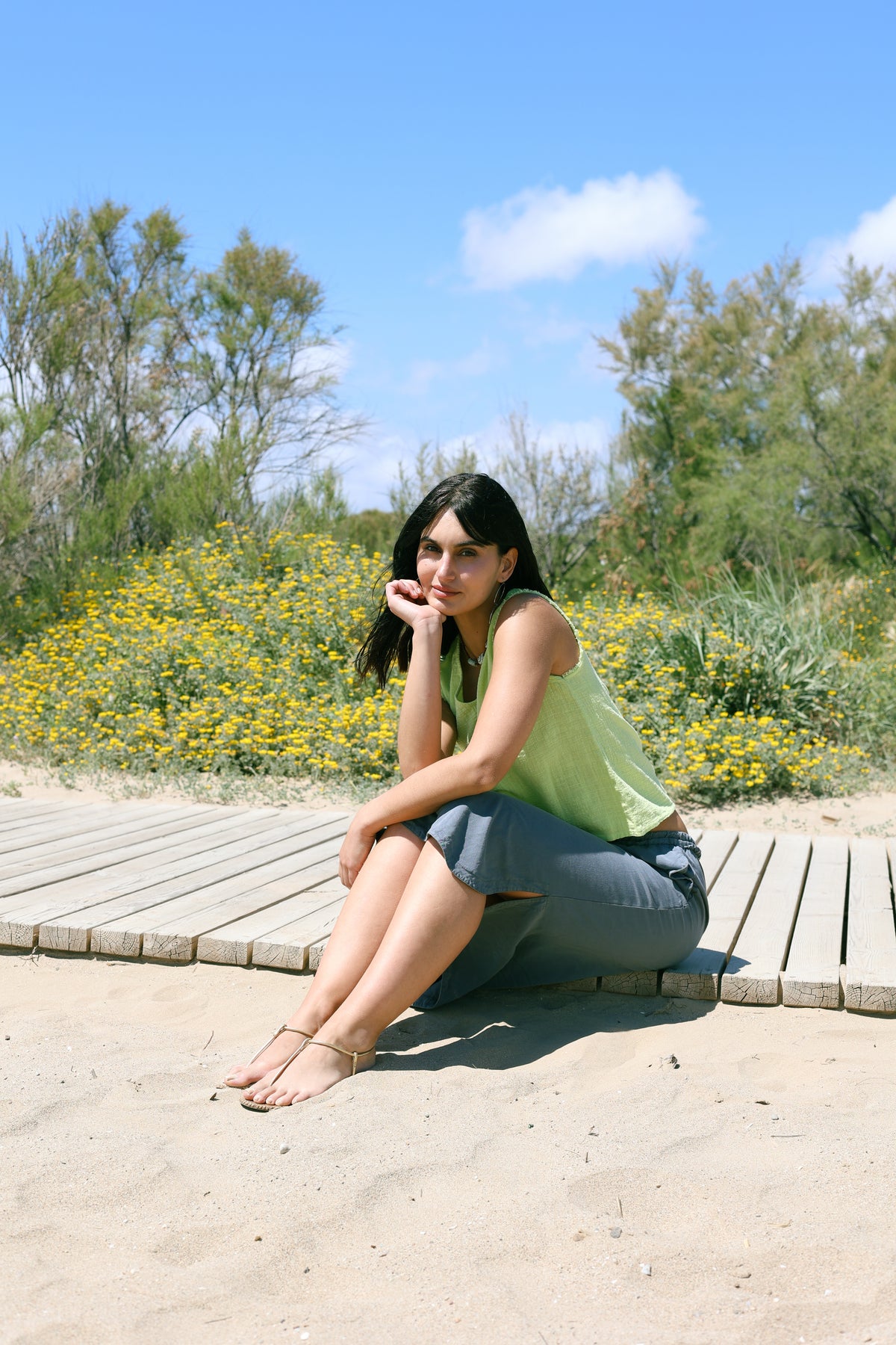 FALDA MIDI HIVA