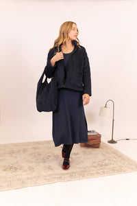 CHAQUETA PANA ACOLCHADA OVERSIZE