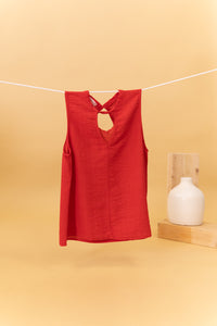 BODEGON TOP AURA ROJO