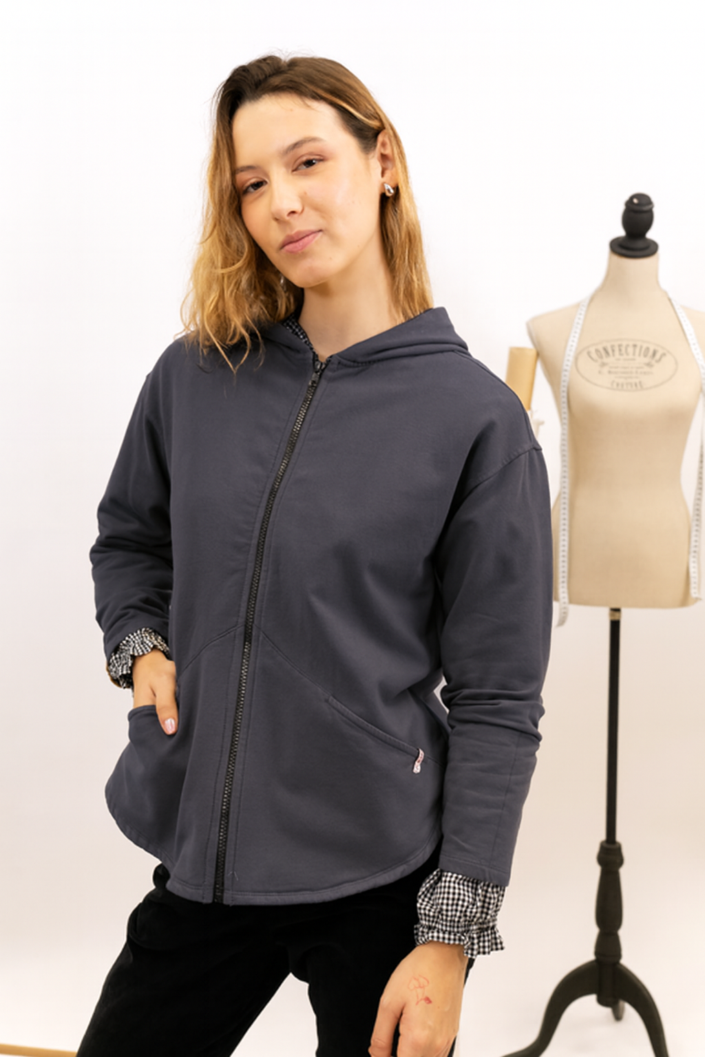OPEN HOODIE BOLD