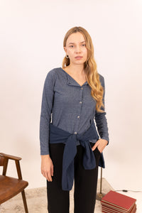 CAMISETA REVERSIBLE MANGA LARGA
