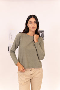 CAMISETA REVERSIBLE MANGA LARGA