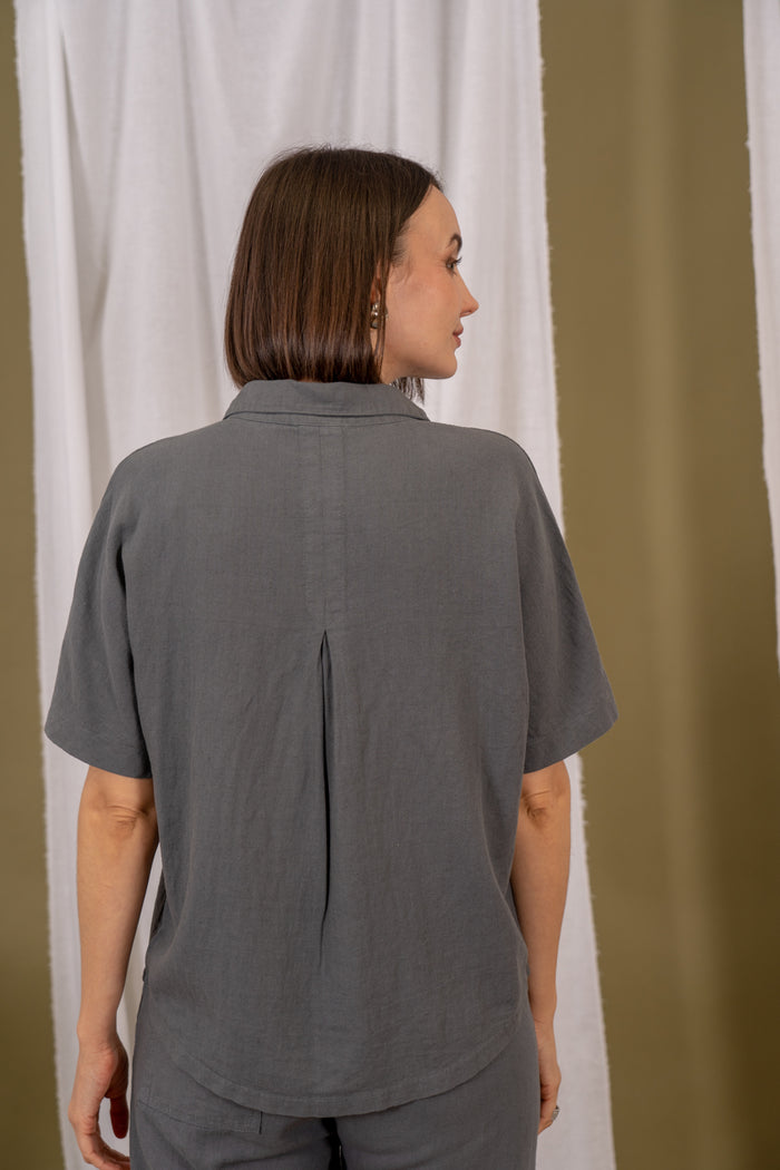 CAMISA LINO HOLGADA