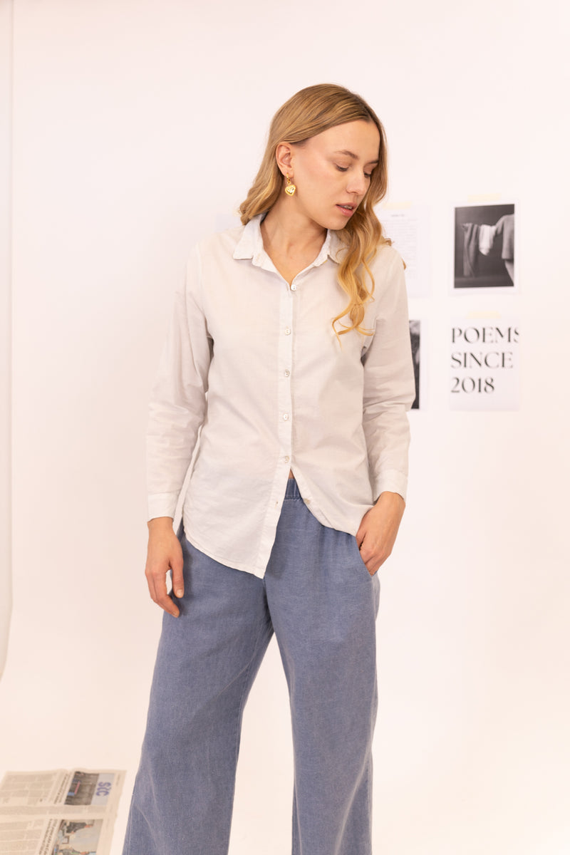 CAMISA OVERSIZE ALGODON