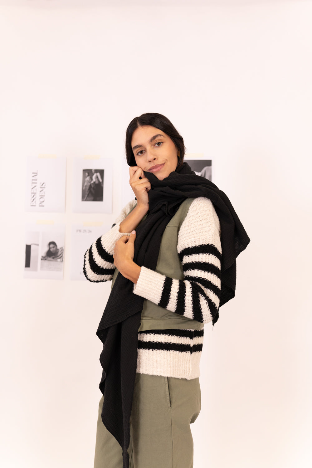 FOULARD TEXTURA ALGODÓN