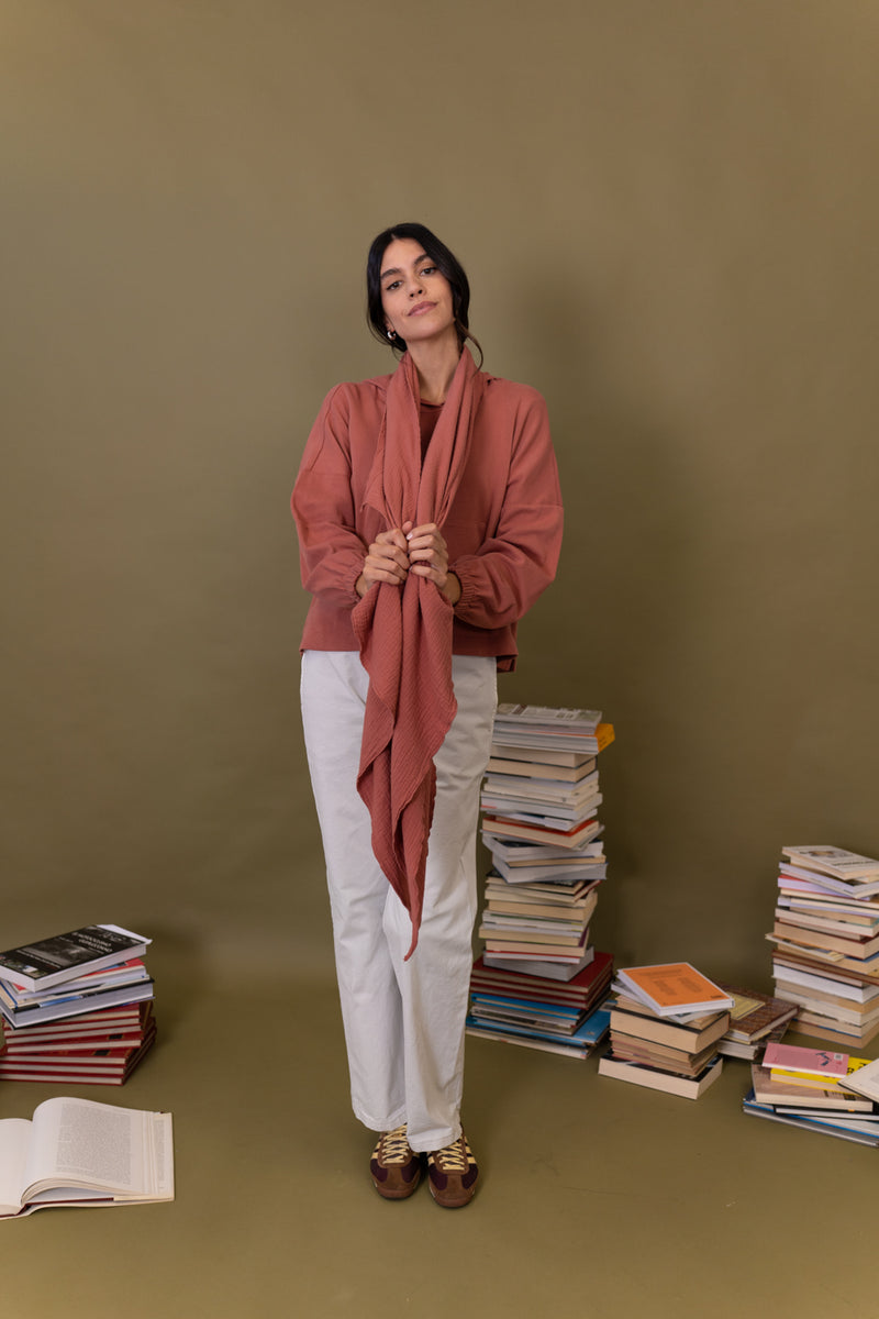 FOULARD TEXTURA ALGODÓN