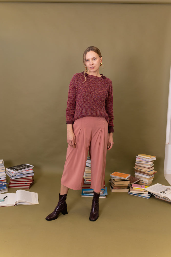 PANTALÓN CULOTTE PINZAS