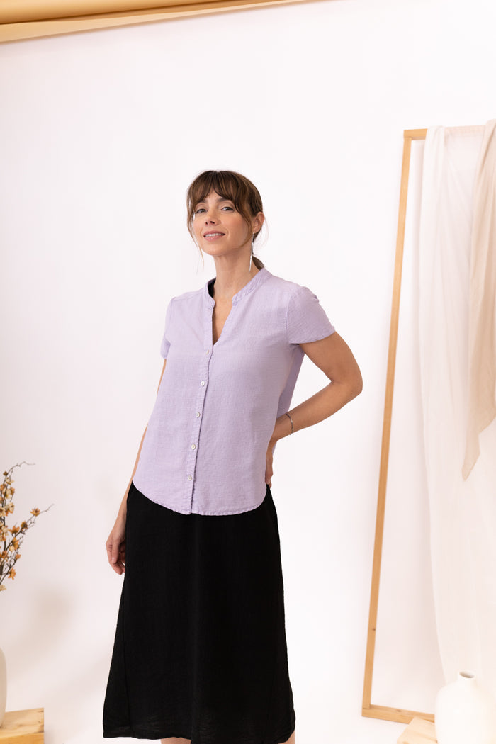BLUSA LAVANDA ELEGANCE