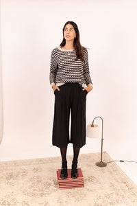 PANTALÓN CULOTTE PINZAS