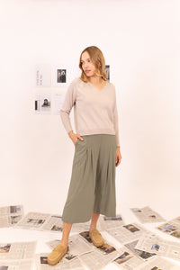 JERSEY TRICOT FINO CUELLO PICO