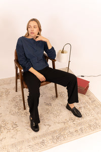 PANTALÓN FELPA RECTO CON GOMA