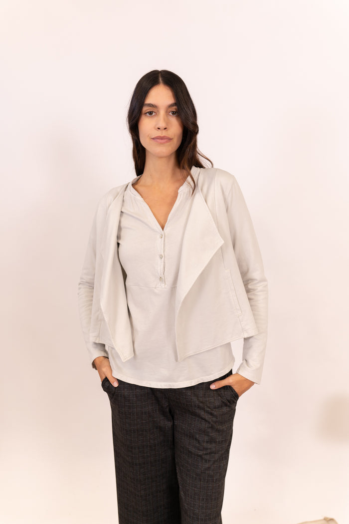 CARDIGAN PANTIN GRIS