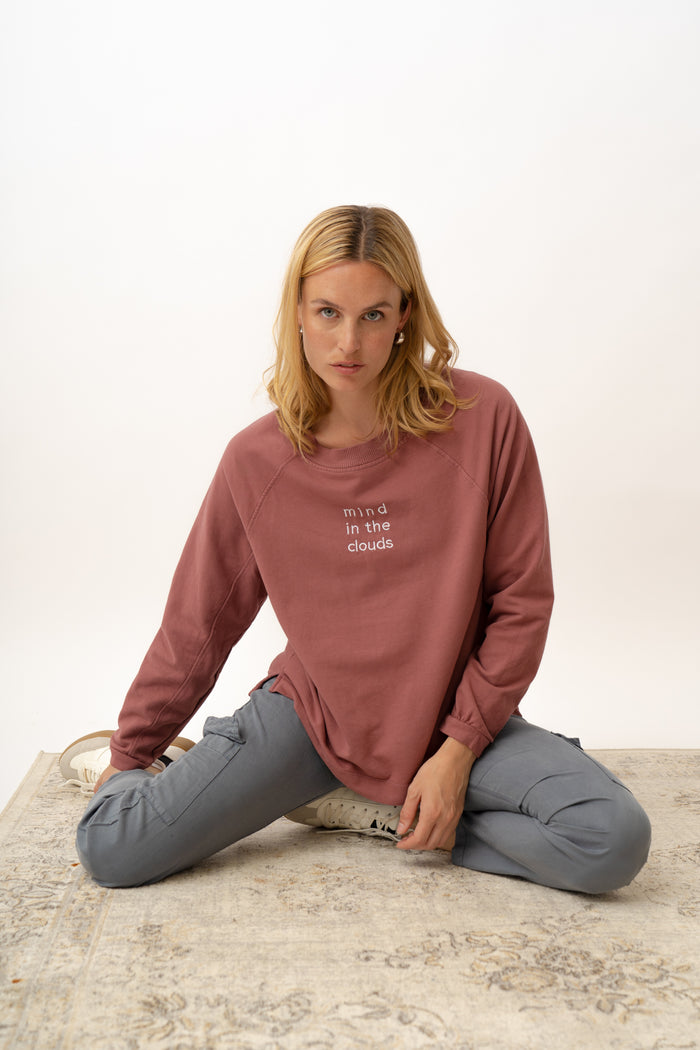 SUDADERA PRINT CLOUDY