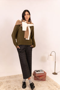 JERSEY TRICOT PATRÓN CUADROS