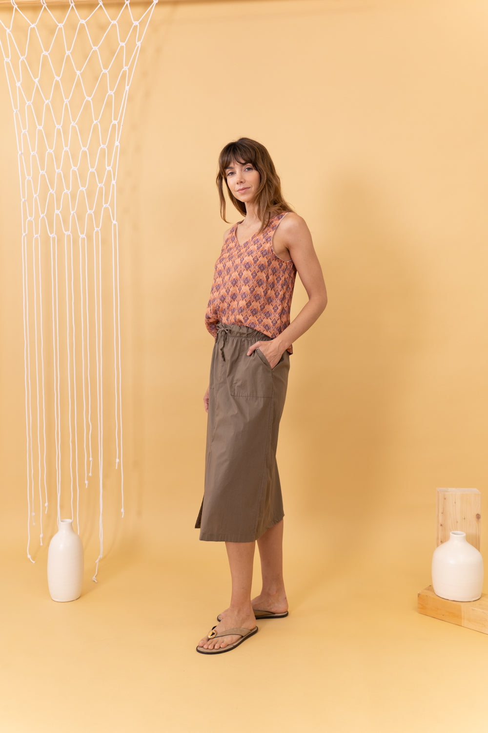 MUJER LATERAL TOP ESTAMPADO