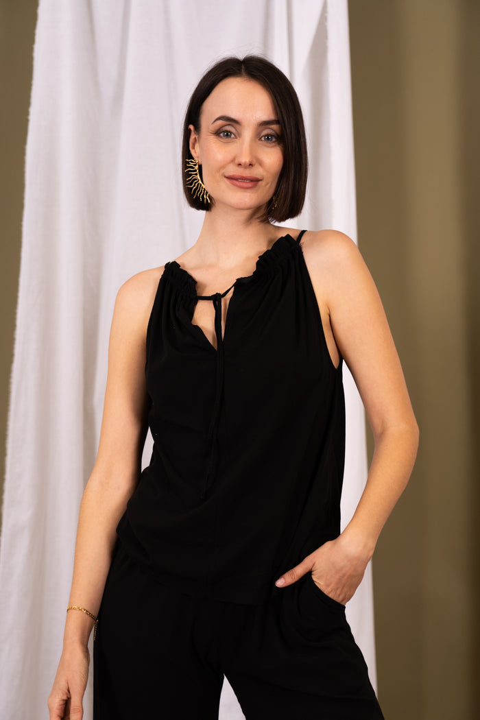 TOP HALTER REVERSIBLE