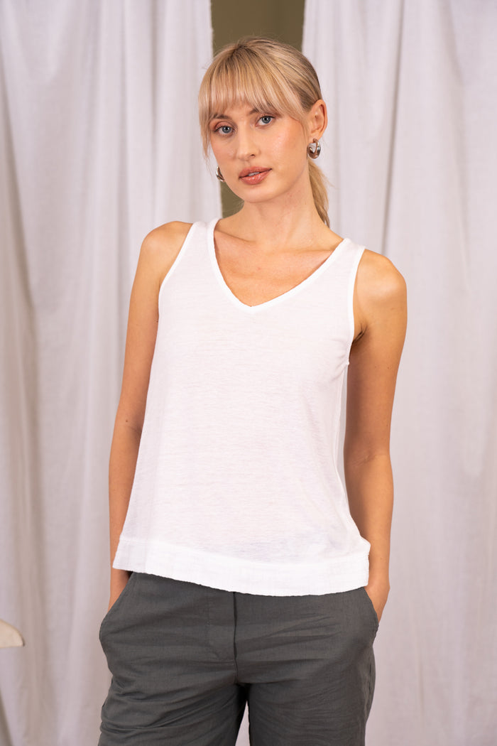 TOP TIRANTES LINO TENCEL