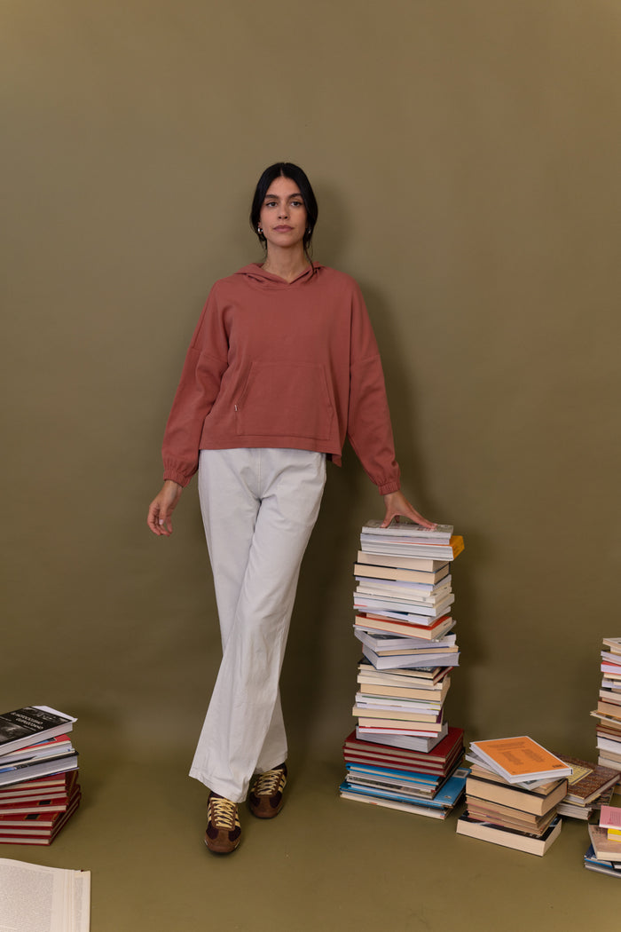 SUDADERA ALGODÓN OVERSIZE