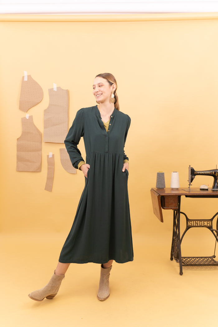 VESTIDO SUPER CON BOTONES