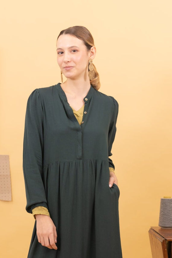 BRUSA LEAF JACQUARD