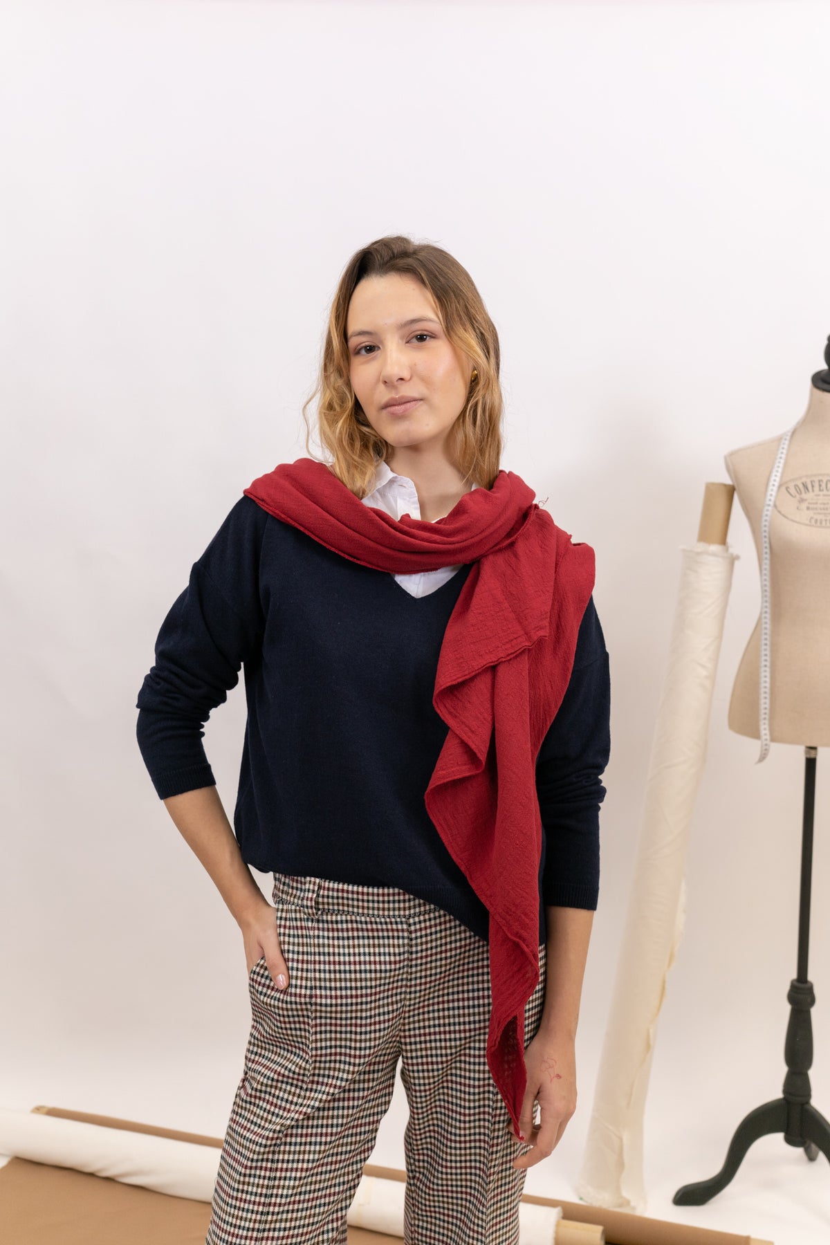 FOULARD HIGH TEXTURA