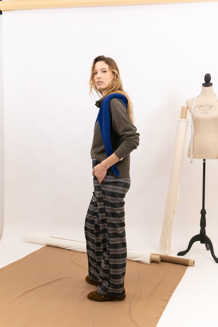 PANTALÓN CUADROS RIDE
