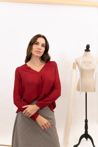 BRUSA LEAF JACQUARD