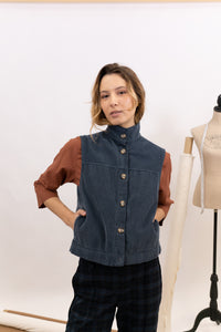 CORDUROY VEST RUSH 