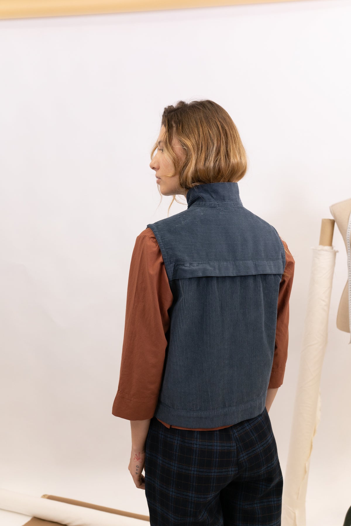 CORDUROY VEST RUSH 