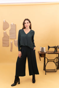 PANTALÓN GATHER ANCHO