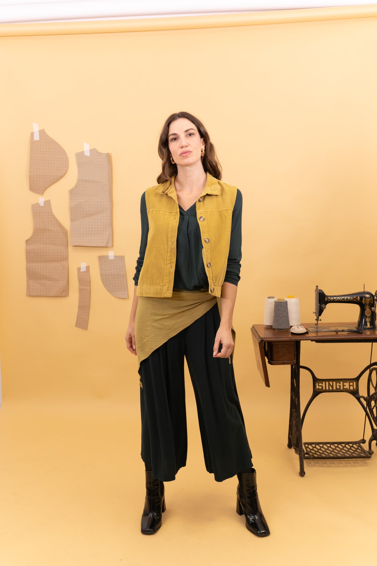 CORDUROY VEST RUSH 