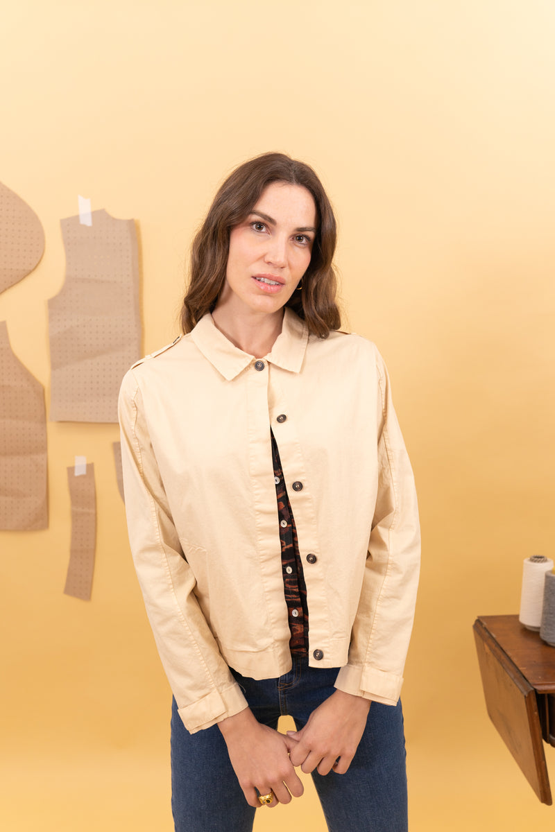 CHAQUETA GABARDINA SHINE