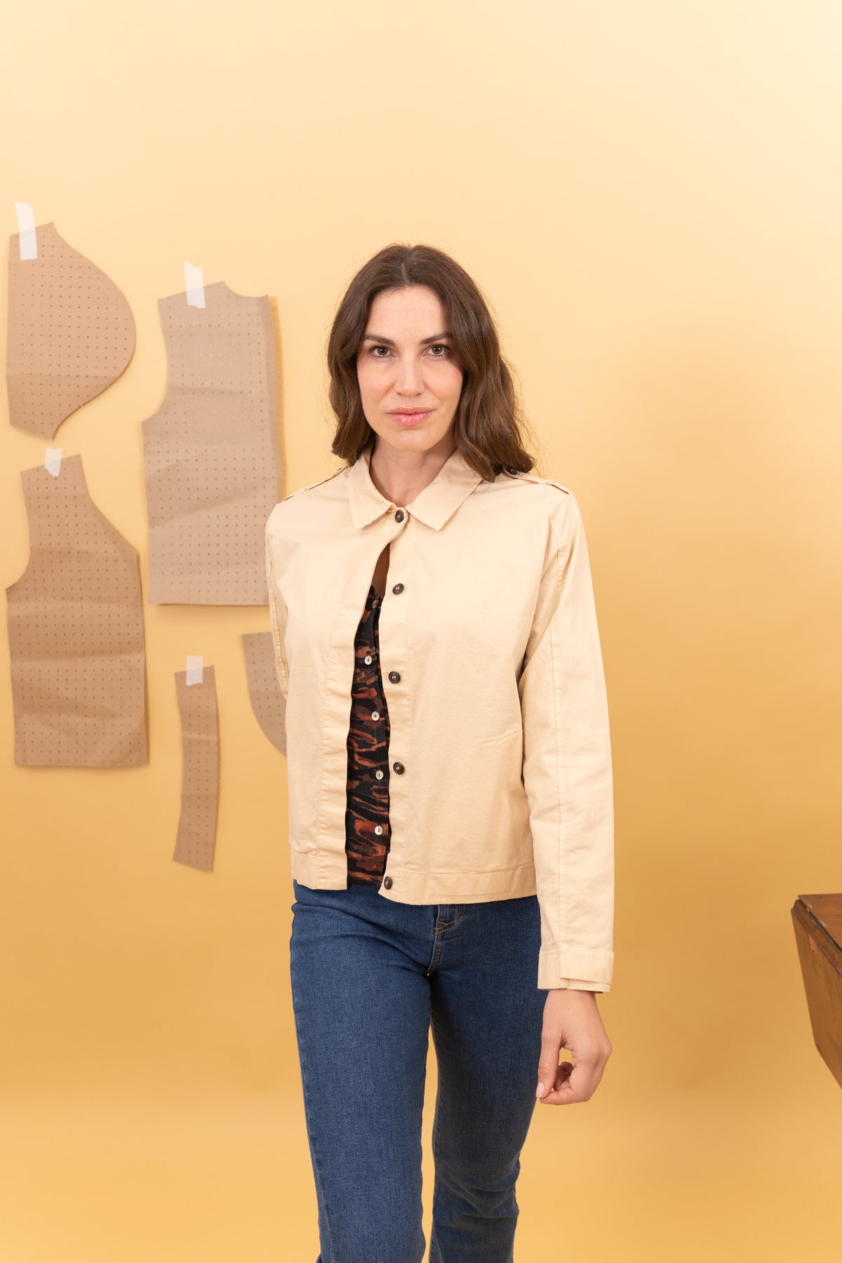 CHAQUETA GABARDINA SHINE