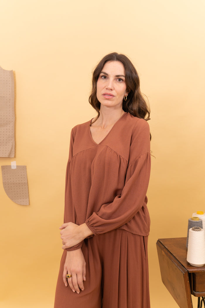 BOHO BLOUSE MIST 