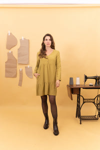 VESTIDO RISE BOTONES