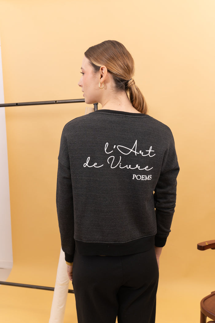PRINT SWEATSHIRT ART 