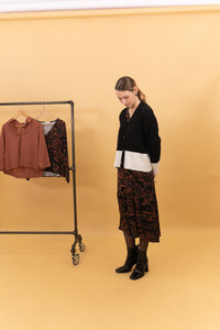 CÀRDIGAN TRICOT RAIN BICOLOR