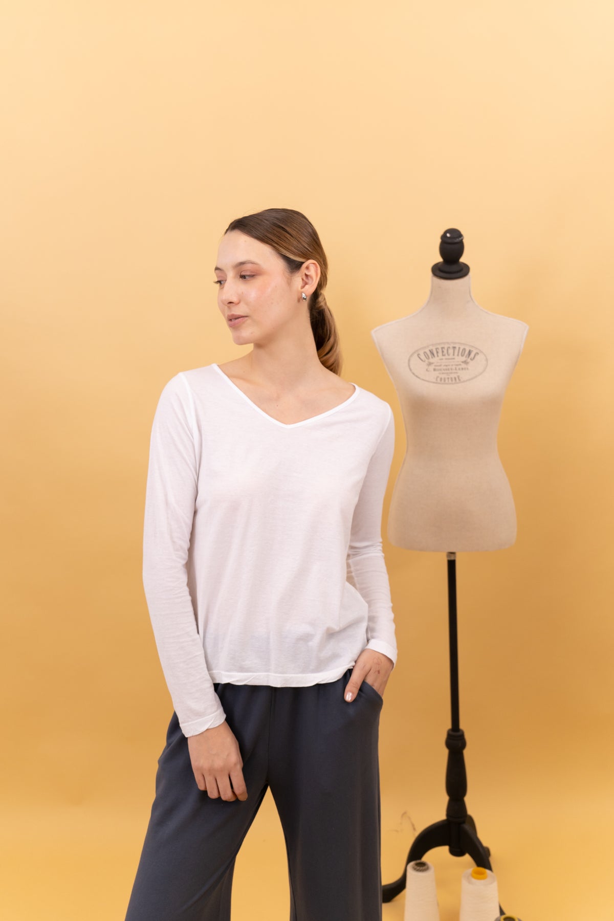 CAMISETA PICO LAUGH