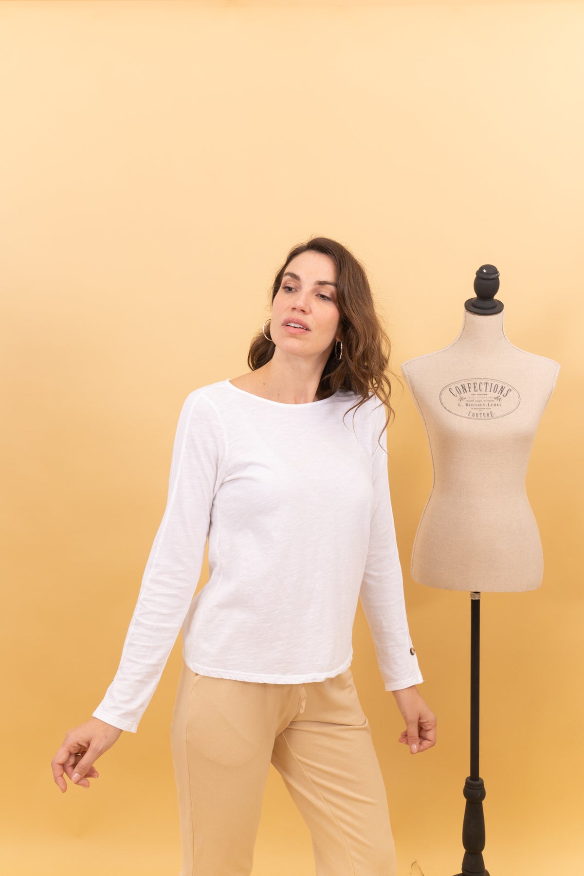CAMISETA LINGER ALGODÓN