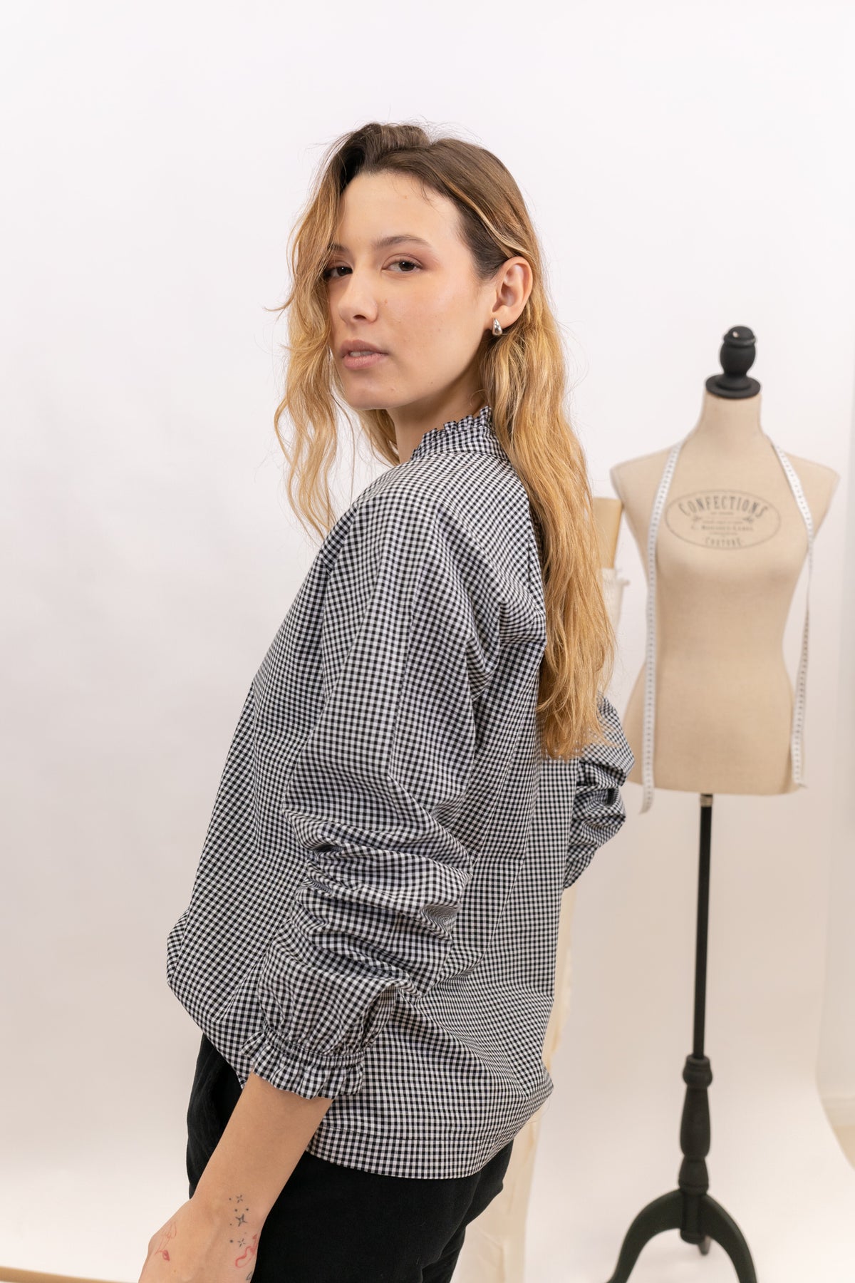 BLUSA HERE VICHY