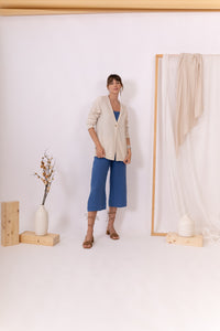 COLLECTIVE LINEN BLAZER