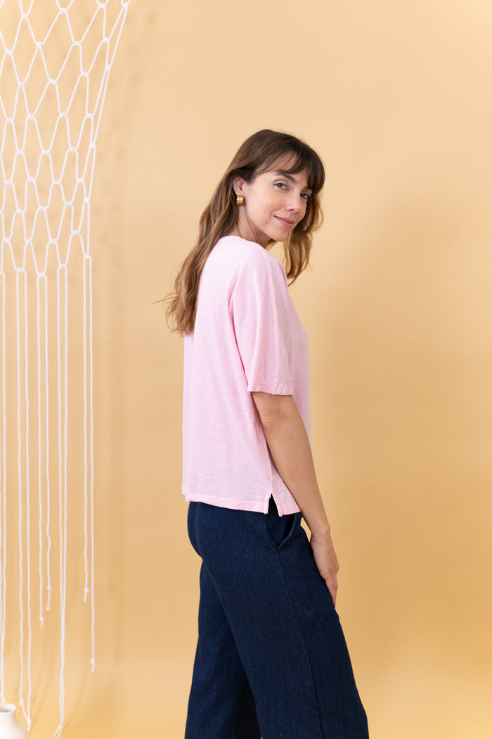 UNION LINEN BLOUSE