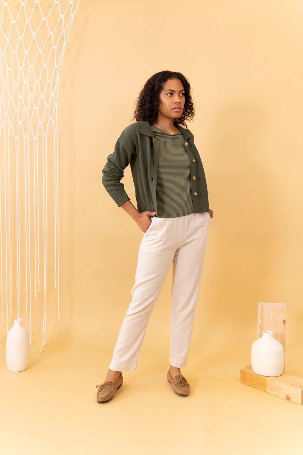 CARDIGAN CAMISERO LULL TRICOT