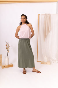 CURE MIDI SKIRT