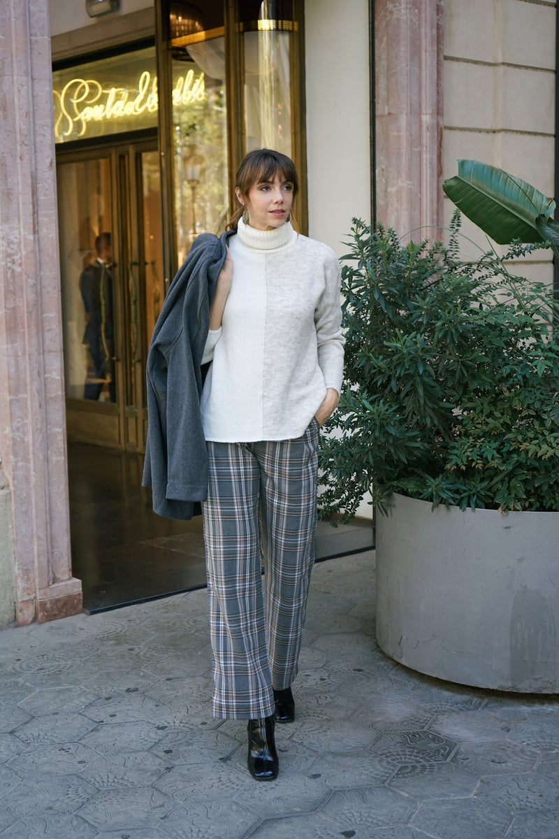 PANTALÓN CUADROS WILL – Poems BCN