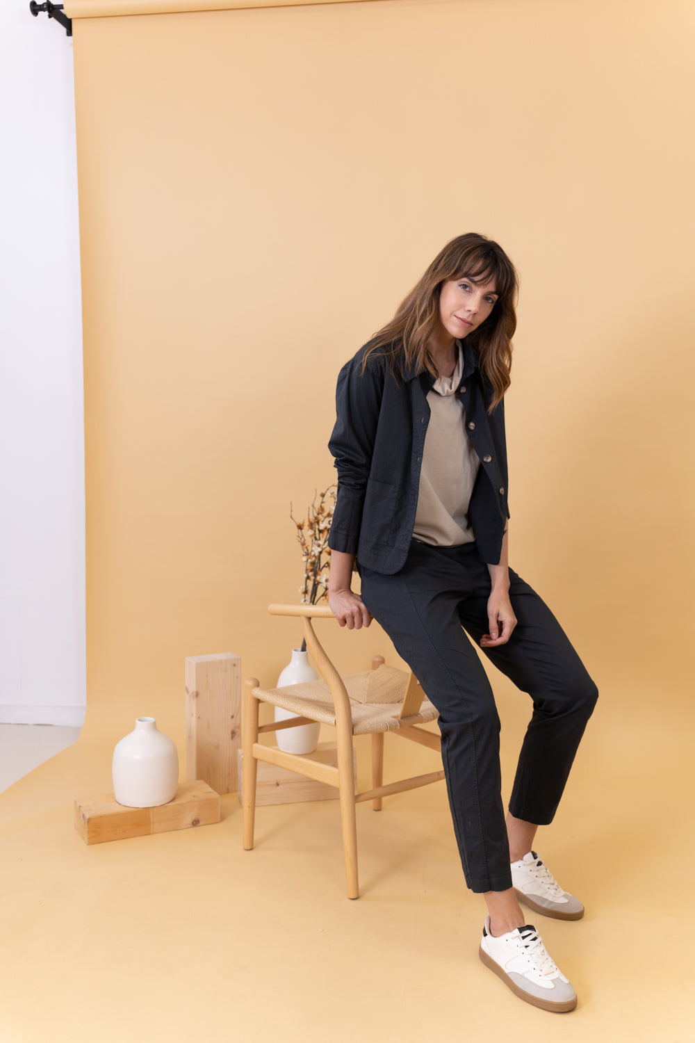 PANTALÓN SAGE ESTRECHO