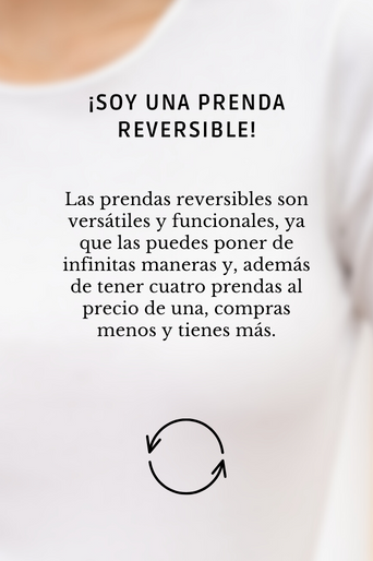 CAMISETA BELLO REVERSIBLE